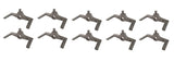 2"x4” Double Screed Hooks